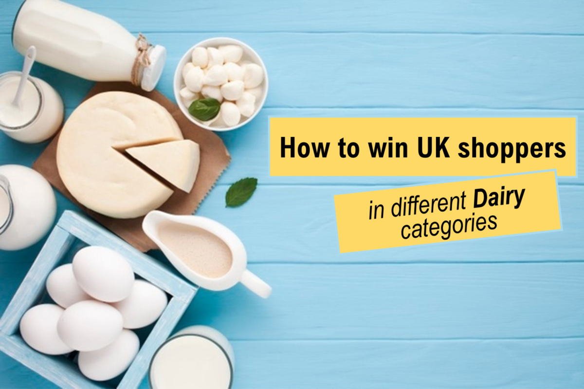 How to win UK shoppers in different dairy categories